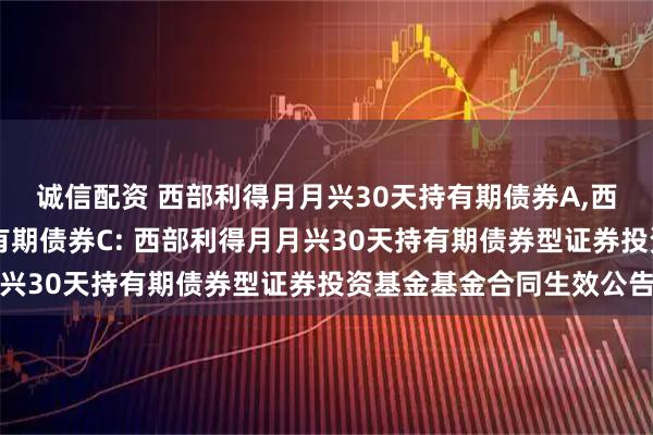 诚信配资 西部利得月月兴30天持有期债券A,西部利得月月兴30天持有期债券C: 西部利得月月兴30天持有期债券型证券投资基金基金合同生效公告